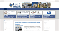 Desktop Screenshot of comune.campobellodilicata.ag.it